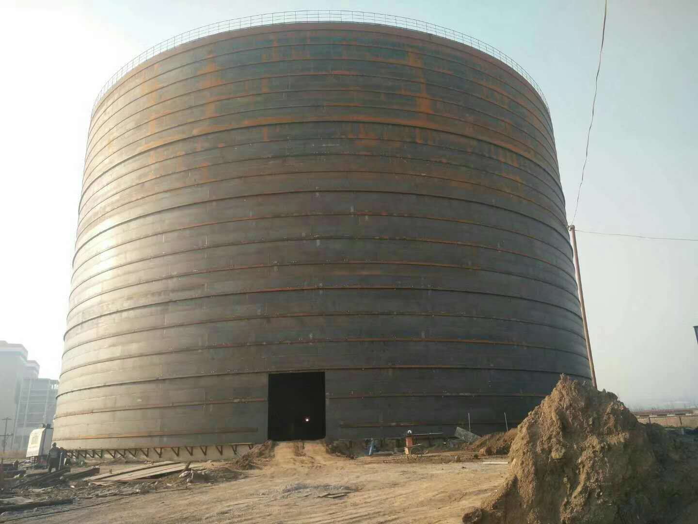 阜城承建大型钢板库的好处及原理