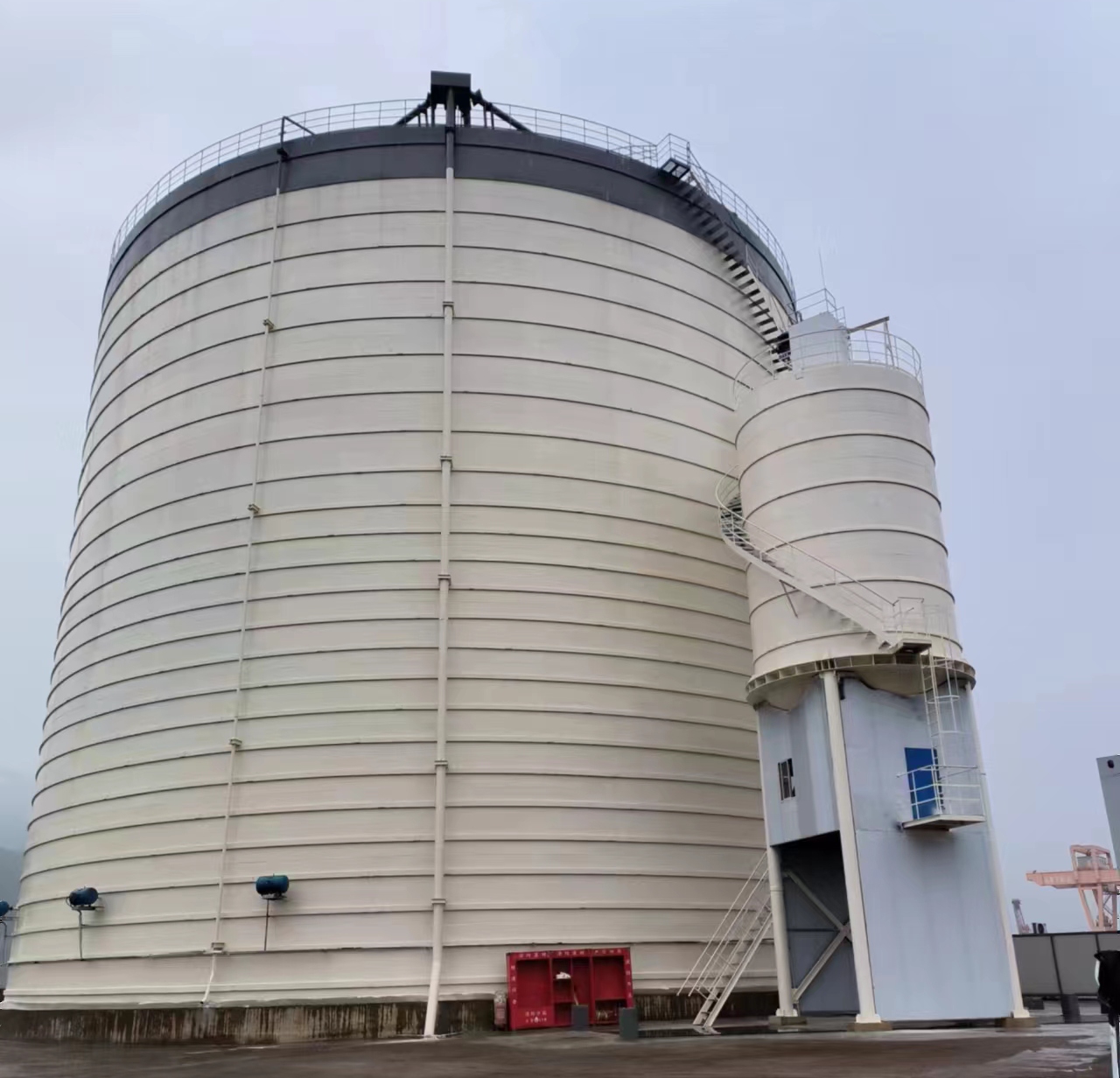 阜城10万吨水泥钢板库