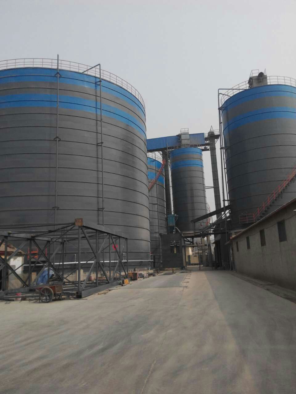 阜城粉煤灰储存库基础怎么建造